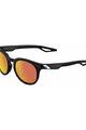 100% SPEEDLAB Fahrradsonnenbrille - CAMPO - Schwarz/Rot