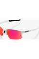 100% SPEEDLAB Fahrradsonnenbrille - SPEEDCOUPE - Weiß/Lila