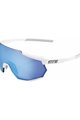 100% SPEEDLAB Fahrradsonnenbrille - RACETRAP - Weiß/Blau