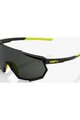 100% SPEEDLAB Fahrradsonnenbrille - RACETRAP - Schwarz/Gelb