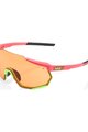 100% SPEEDLAB Fahrradsonnenbrille - RACETRAP - Rosa/Orange