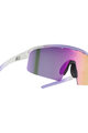 NEON Fahrradsonnenbrille - ARROW 2.0 SMALL - Transparent/Lila