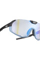 NEON Fahrradsonnenbrille - CANYON - Schwarz/Hellblau