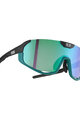 NEON Fahrradsonnenbrille - CANYON - Schwarz/Türkis