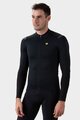 ALÉ Langarm Fahrradtrikot für den Winter - WARM RACE 2.0 R-EV1 - Schwarz