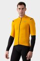 ALÉ Langarm Fahrradtrikot für den Winter - WARM RACE 2.0 R-EV1 - Gelb