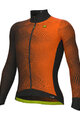 ALÉ Langarm Fahrradtrikot für den Winter - CIRCUS PR-S - Orange