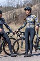 ALÉ Langarm Fahrradtrikot für den Winter - HIBISCUS PR-R - mehrfarbig