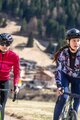 ALÉ Langarm Fahrradtrikot für den Winter - CHIOS SOLID - Weiß