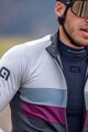 ALÉ Langarm Fahrradtrikot für den Winter - CHAOS OFF ROAD - GRAVEL - Grau/Schwarz