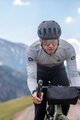 ALÉ Langarm Fahrradtrikot für den Winter - CHAOS OFF ROAD - GRAVEL - Grau/Schwarz