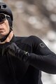 ALÉ Langarm Fahrradtrikot für den Winter - K-IDRO KLIMATIK - Schwarz