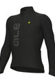 ALÉ Langarm Fahrradtrikot für den Winter - QUICK R-EV1 - Schwarz