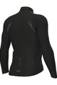 ALÉ Langarm Fahrradtrikot für den Winter - QUICK R-EV1 - Schwarz