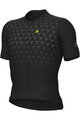 ALÉ Kurzarm Fahrradtrikot - R-EV1 QUICK - Schwarz