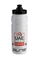 ELITE Fahrrad-Wasserflasche - FLY 750 UAE TEAM EMIRATES 2024 - Weiß/Rot