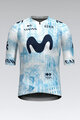 GOBIK Kurzarm Fahrradtrikot - INFINITY MOVISTAR TEAM 24 - Hellblau/Weiß