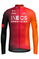 GOBIK Langarm Fahrradtrikot für den Winter - HYDER INEOS GRENADIERS 2025 - Orange/Rot