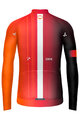 GOBIK Langarm Fahrradtrikot für den Winter - HYDER INEOS GRENADIERS 2025 - Orange/Rot