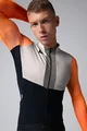 GOBIK Langarm Fahrradtrikot für den Winter - HYDER BLEND - Orange/Elfenbein/Schwarz