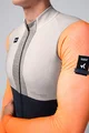 GOBIK Langarm Fahrradtrikot für den Winter - HYDER BLEND - Orange/Elfenbein/Schwarz