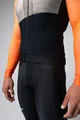 GOBIK Langarm Fahrradtrikot für den Winter - HYDER BLEND - Orange/Elfenbein/Schwarz