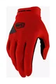 100% SPEEDLAB Langfinger-Fahrradhandschuhe - RIDECAMP GEL - Rot