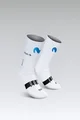 GOBIK Klassische Fahrradsocken - VORTEX 2.0 MOVISTAR TEAM 2025 - Weiß/Blau/Schwarz