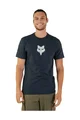 FOX Kurzarm Fahrrad-Shirt - HEAD PREM - Blau