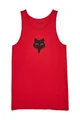 FOX Fahrrad-Muskelshirt - FOX HEAD PREM - Rot