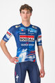 CASTELLI Kurzarm Fahrradtrikot - COMPETIZIONE 3 QUICK STEP 2025 - Blau/Rot