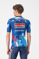 CASTELLI Kurzarm Fahrradtrikot - COMPETIZIONE 3 QUICK STEP 2025 - Blau/Rot