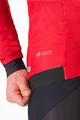 CASTELLI Winddichte Fahrradjacke - FLY THERMAL - Rot