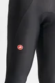 CASTELLI Lange Fahrradhose mit Trägern - ESPRESSO - Schwarz