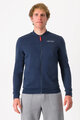 CASTELLI Kapuzenpullover - CLASSICO TRACK - Blau