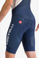 CASTELLI Kurze Fahrradhose mit Trägern - COMPETIZIONE 2 KIT - Blau