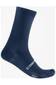 CASTELLI Klassische Fahrradsocken - ESPRESSO 18 - Blau