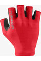 CASTELLI Fingerlose Fahrradhandschuhe - ESPRESSO - Rot