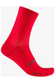 CASTELLI Klassische Fahrradsocken - ESPRESSO 2 - Rot