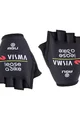 AGU Fingerlose Fahrradhandschuhe - REPLICA VISMA | LEASE A BIKE 2024 - Schwarz