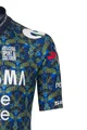 AGU Kurzarm Fahrradtrikot - TDF 2024 TEAM VISMA | LEASE A BIKE KIDS - Blau/Gelb