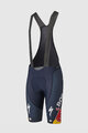 SPORTFUL Kurze Fahrradhose mit Trägern - RED BULL BORA - HANSGROHE BODYFIT CLASSIC - Blau