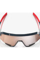 100% SPEEDLAB Fahrradsonnenbrille - SLENDALE - Anthrazit/Rot