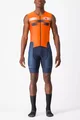 CASTELLI Fahrrad-Unteranzug - FREE SANREMO 2 - Orange/Blau