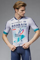 ALÉ Kurzarm Fahrradtrikot - BAHRAIN VICTORIOUS 2024 - Weiß/Blau