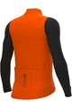 ALÉ Langarm Fahrradtrikot für den Winter - SOLID FONDO 2.0 - Orange