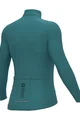 ALÉ Langarm Fahrradtrikot für den Winter - SOLID FONDO 2.0 - Grün