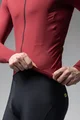 ALÉ Langarm Fahrradtrikot für den Winter - R-EV1 WARM RACE - Rot