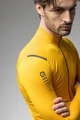 ALÉ Langarm Fahrradtrikot für den Winter - R-EV1 WARM RACE - Gelb