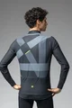 ALÉ Langarm Fahrradtrikot für den Winter - PRAGMA DIRECTION - Schwarz